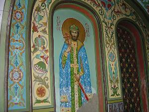 Внутренняя роспись Петергофского собора